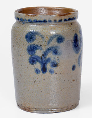 Rare Small-Sized Stoneware Jar Inscribed 