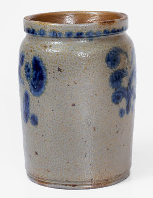 Rare Small-Sized Stoneware Jar Inscribed 