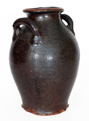 Eastern Tennessee Redware Jar, second or third quarter 19th century