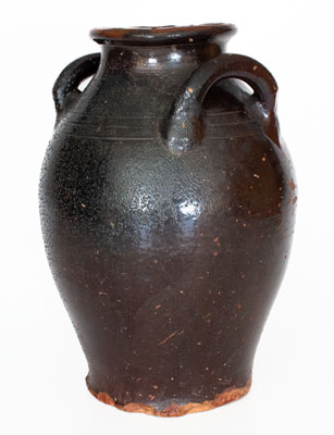 Eastern Tennessee Redware Jar, second or third quarter 19th century