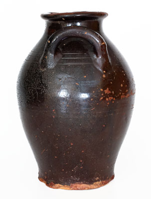 Eastern Tennessee Redware Jar, second or third quarter 19th century