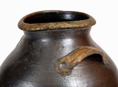 Carter County, Tennessee Redware Jar, circa 1820-1840