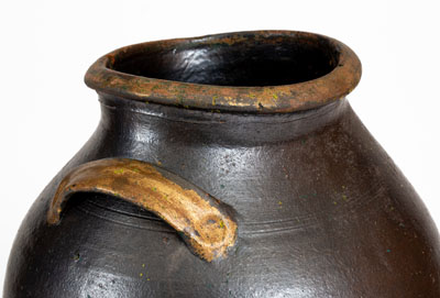 Carter County, Tennessee Redware Jar, circa 1820-1840