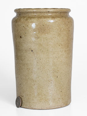 Alkaline-Glazed Stoneware Jar, Incised 