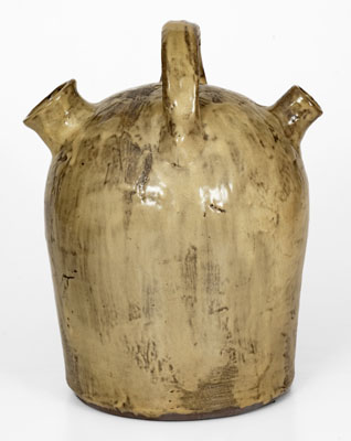 Unusual BROWN POTTERY (Arden, North Carolina) Stoneware Harvest Jug, circa 1930