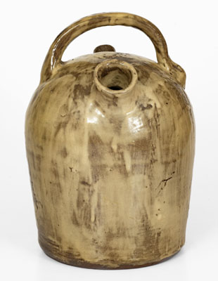 Unusual BROWN POTTERY (Arden, North Carolina) Stoneware Harvest Jug, circa 1930