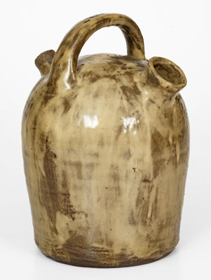 Unusual BROWN POTTERY (Arden, North Carolina) Stoneware Harvest Jug, circa 1930