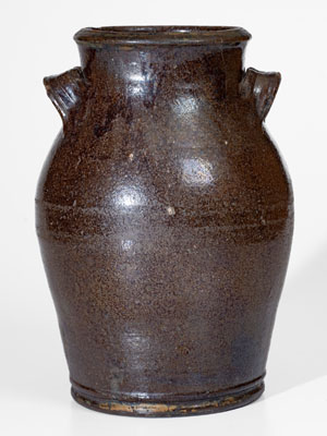 Eastern TN Redware Jar, second or third quarter 19th century