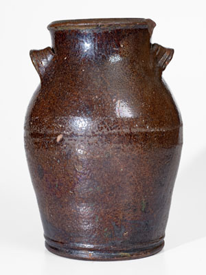 Eastern TN Redware Jar, second or third quarter 19th century