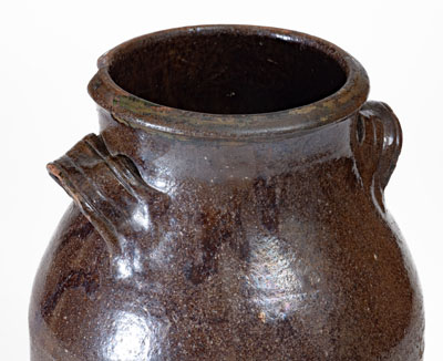 Eastern TN Redware Jar, second or third quarter 19th century