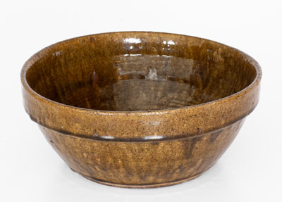 Crawford County, Georgia Stoneware Bowl, late 19th or early 20th century