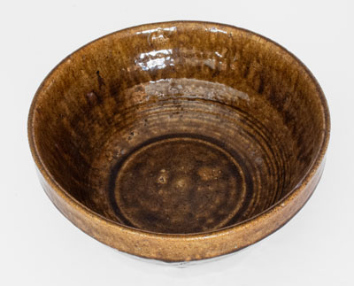 Crawford County, Georgia Stoneware Bowl, late 19th or early 20th century