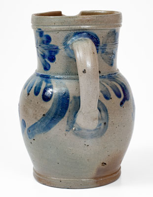 Attrib. Grier Pottery, Chester County, PA Half-Gallon Stoneware Pitcher, circa 1860