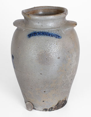 Fine ROCKBRIDGE (John Morgan, Rockbridge County, VA) Stoneware Jar, circa 1830