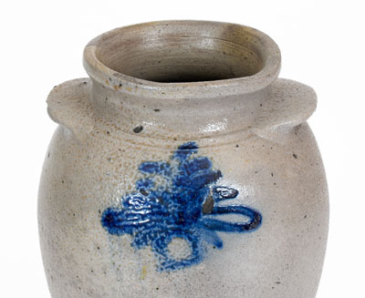 Fine ROCKBRIDGE (John Morgan, Rockbridge County, VA) Stoneware Jar, circa 1830