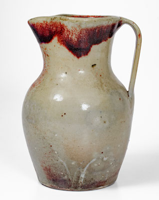 North State Pottery / Hand Made / Sanford N.C. Art Pottery Pitcher, c1930