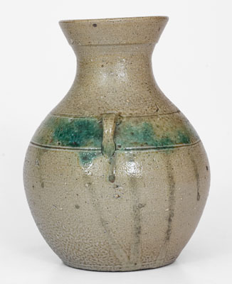 JUGTOWN WARE, North Carolina Salt-Glazed Stoneware Vase, circa 1930