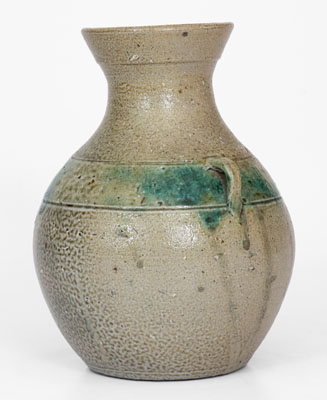 JUGTOWN WARE, North Carolina Salt-Glazed Stoneware Vase, circa 1930