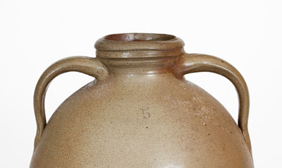 Five-Gallon Salt-Glazed Stoneware Jar, attrib. Fox Family, possibly Himer Fox, Chatham County, NC