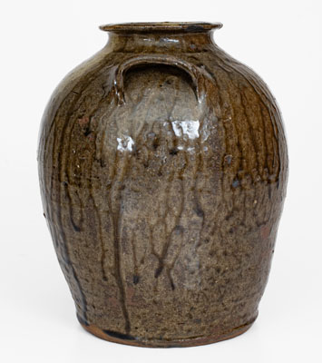 Alkaline-Glazed Stoneware Jar, possibly Thomas Owenby, Union District, SC, circa 1860