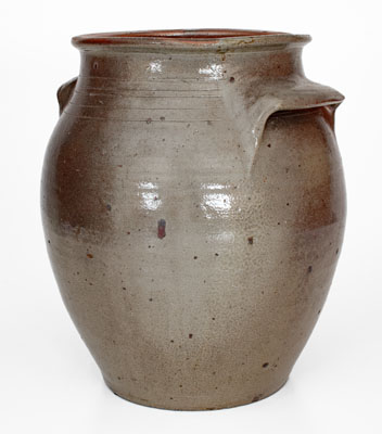 Salt-Glazed Stoneware Jar attrib. Craven Pottery, Henderson County, Tennessee, c1840-60