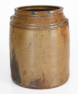 W. GRINSTAFF, Blount County, Tennessee Salt-Glazed Stoneware Jar, c1870-1890