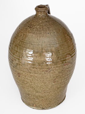 Highly Important Thomas Owenby, Union District, SC 1864 Stoneware Jug: 