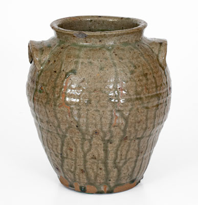 Alkaline-Glazed Stoneware Jar attrib. Thomas Owenby, Union District, SC, circa 1860