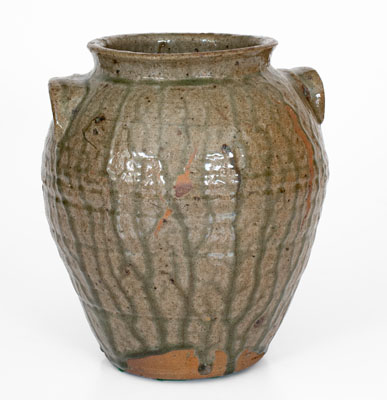 Alkaline-Glazed Stoneware Jar attrib. Thomas Owenby, Union District, SC, circa 1860