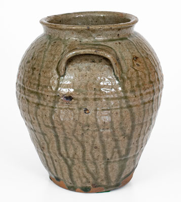 Alkaline-Glazed Stoneware Jar attrib. Thomas Owenby, Union District, SC, circa 1860