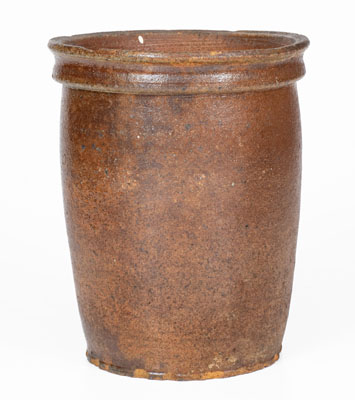 Eastern Tennessee Salt-Glazed Stoneware Jar, second half 19th century