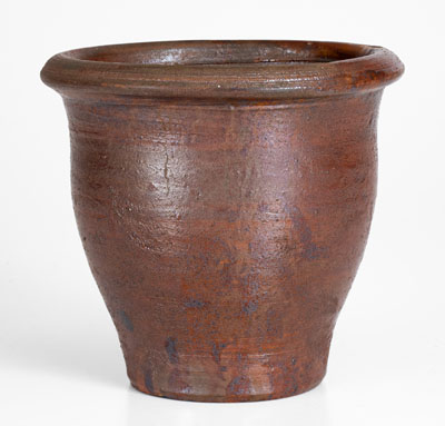 Greene County, Tennessee Redware Jar, circa 1820-1880