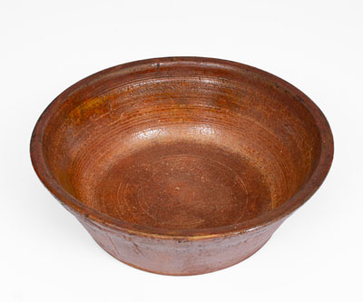 Eastern Tennessee Redware Bowl, 19th century