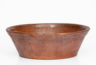 Eastern Tennessee Redware Bowl, 19th century