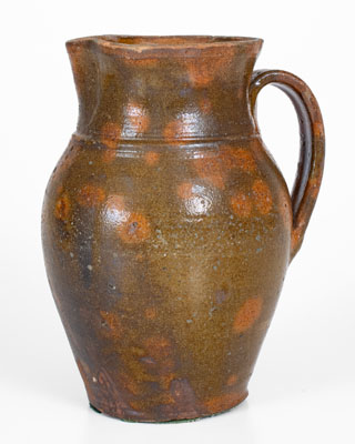 Tennessee Redware Pitcher, probably Sullivan County, circa 1840-1880