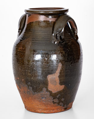 Redware Jar, Eastern Tennessee origin, second or third quarter 19th century