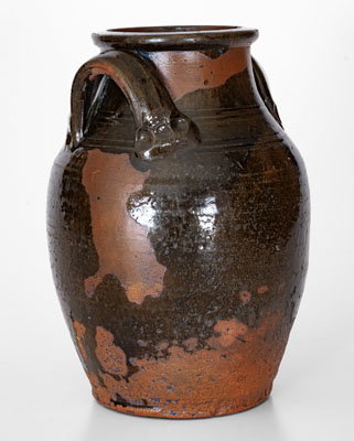 Redware Jar, Eastern Tennessee origin, second or third quarter 19th century