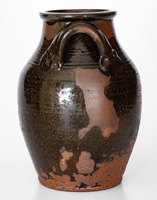 Redware Jar, Eastern Tennessee origin, second or third quarter 19th century