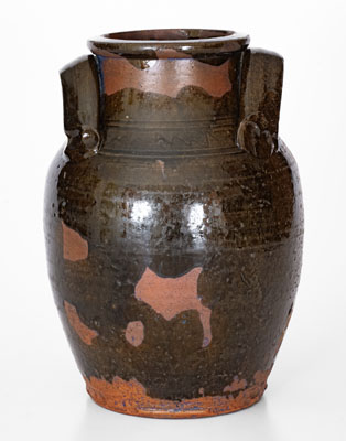 Redware Jar, Eastern Tennessee origin, second or third quarter 19th century