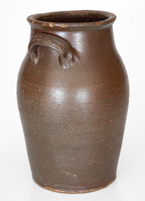 Attrib. Hinkle-Mort Pottery, Jefferson County, Tennessee Salt-Glazed Stoneware Jar, c1850-1870