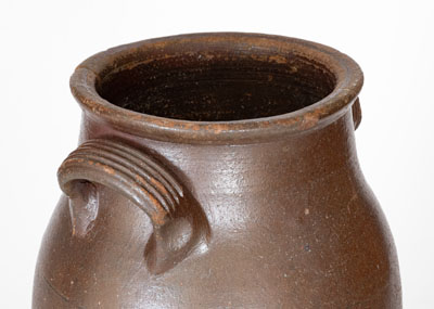 Attrib. Hinkle-Mort Pottery, Jefferson County, Tennessee Salt-Glazed Stoneware Jar, c1850-1870