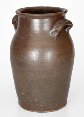 Attrib. Hinkle-Mort Pottery, Jefferson County, Tennessee Salt-Glazed Stoneware Jar, c1850-1870