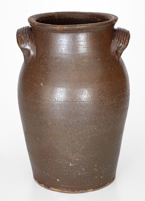 Attrib. Hinkle-Mort Pottery, Jefferson County, Tennessee Salt-Glazed Stoneware Jar, c1850-1870