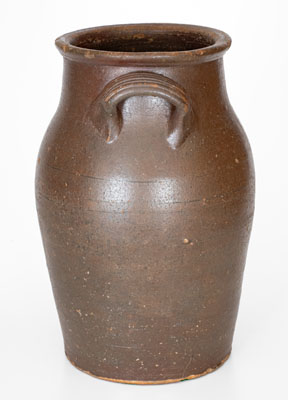 Attrib. Hinkle-Mort Pottery, Jefferson County, Tennessee Salt-Glazed Stoneware Jar, c1850-1870