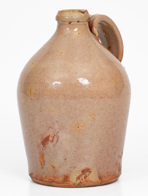 Southern Maine Redware Jug, mid 19th century