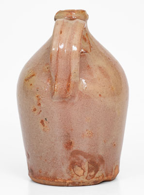 Southern Maine Redware Jug, mid 19th century