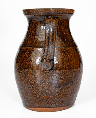 J.H. STONE (Buncombe County, NC) Alkaline-Glazed Stoneware Pitcher, late 19th century