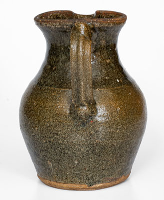 Southern U.S. Alkaline-Glazed Stoneware Pitcher, fourth quarter 19th century