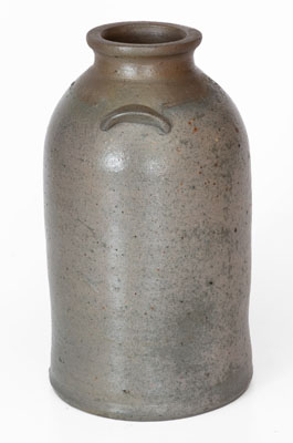 Rare E.W. MORT / ALUM WELLS, VA Salt-Glazed Stoneware Jar, circa 1880-1893