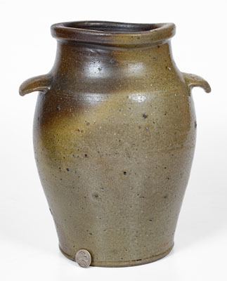 Salt-Glazed Tennessee Stoneware Jar, second half 19th century